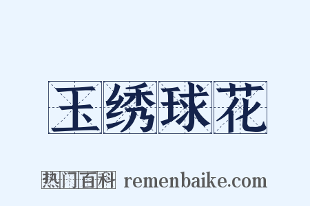 玉绣球花是什么意思的图片